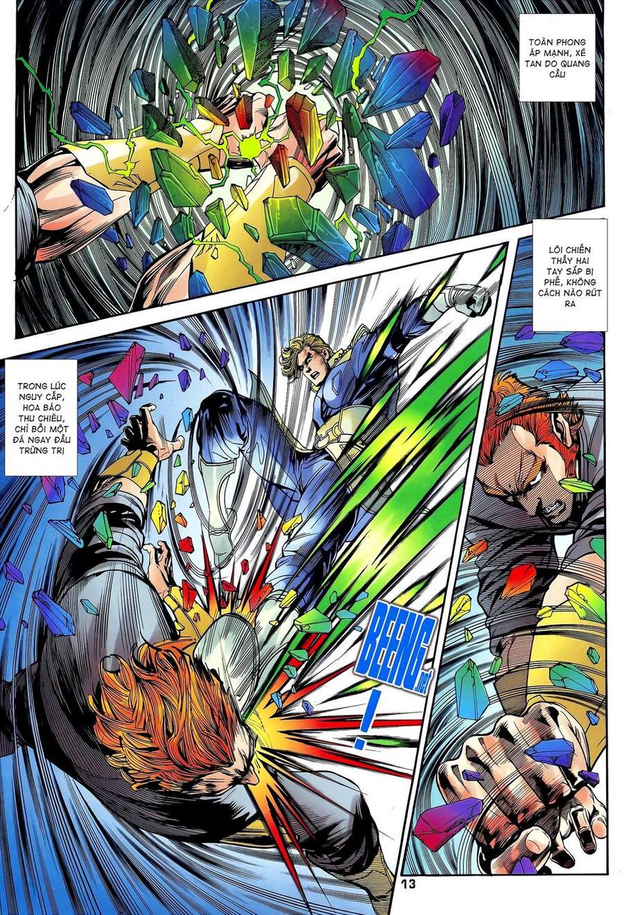 Truyện Tranh Long Hổ 5 Thế trang 8