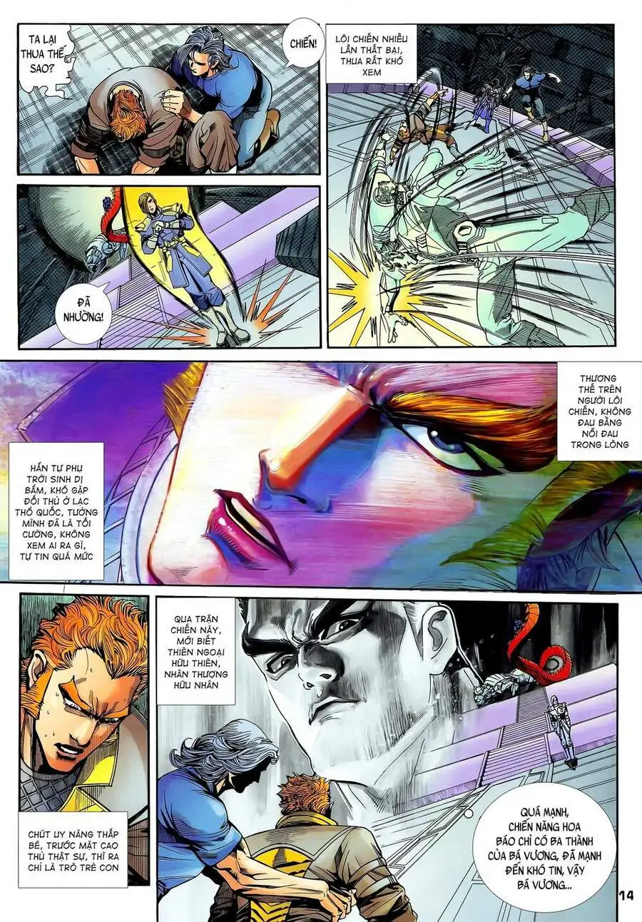 Truyện Tranh Long Hổ 5 Thế trang 8