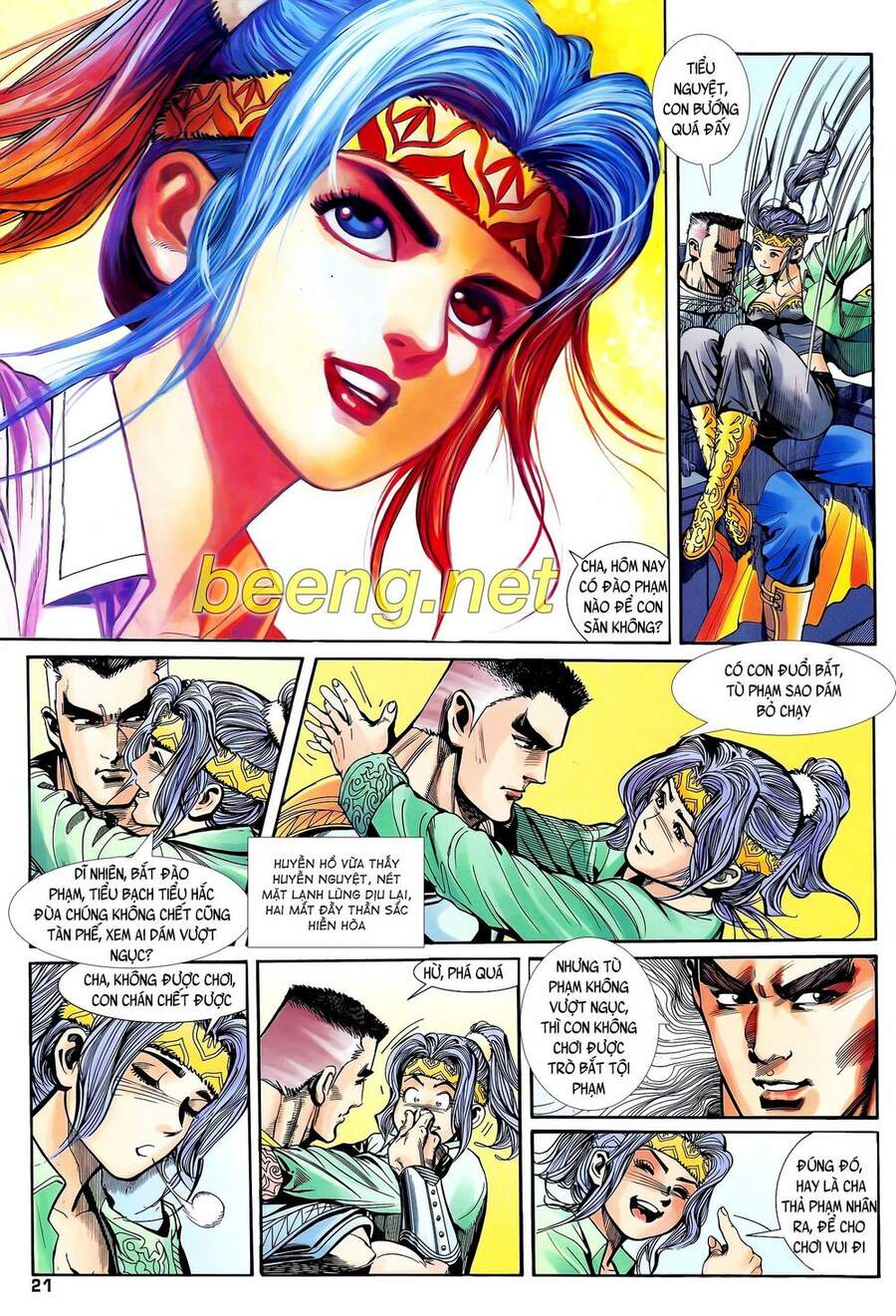 Truyện Tranh Long Hổ 5 Thế trang 8