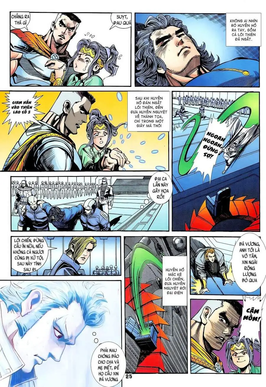Truyện Tranh Long Hổ 5 Thế trang 8