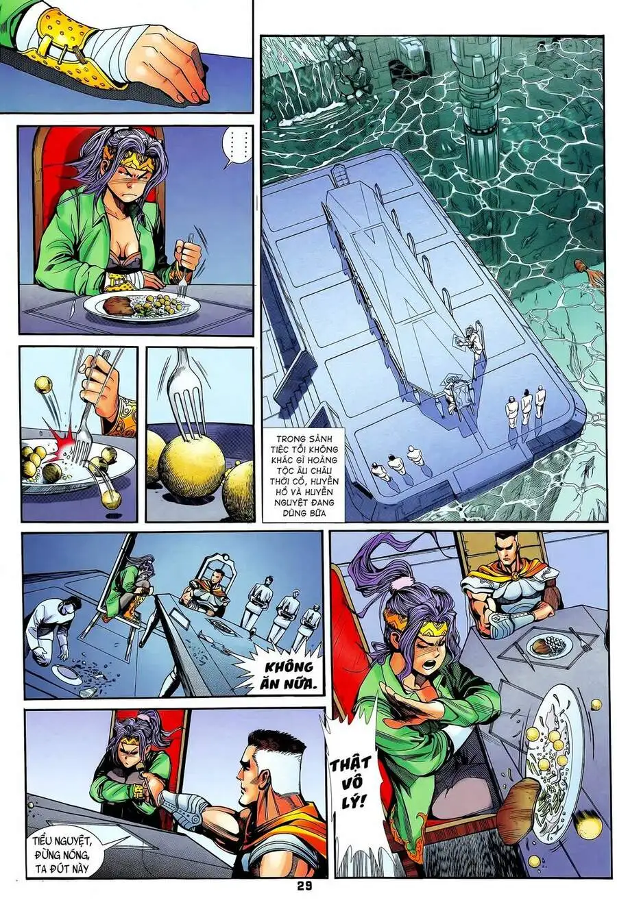 Truyện Tranh Long Hổ 5 Thế trang 8