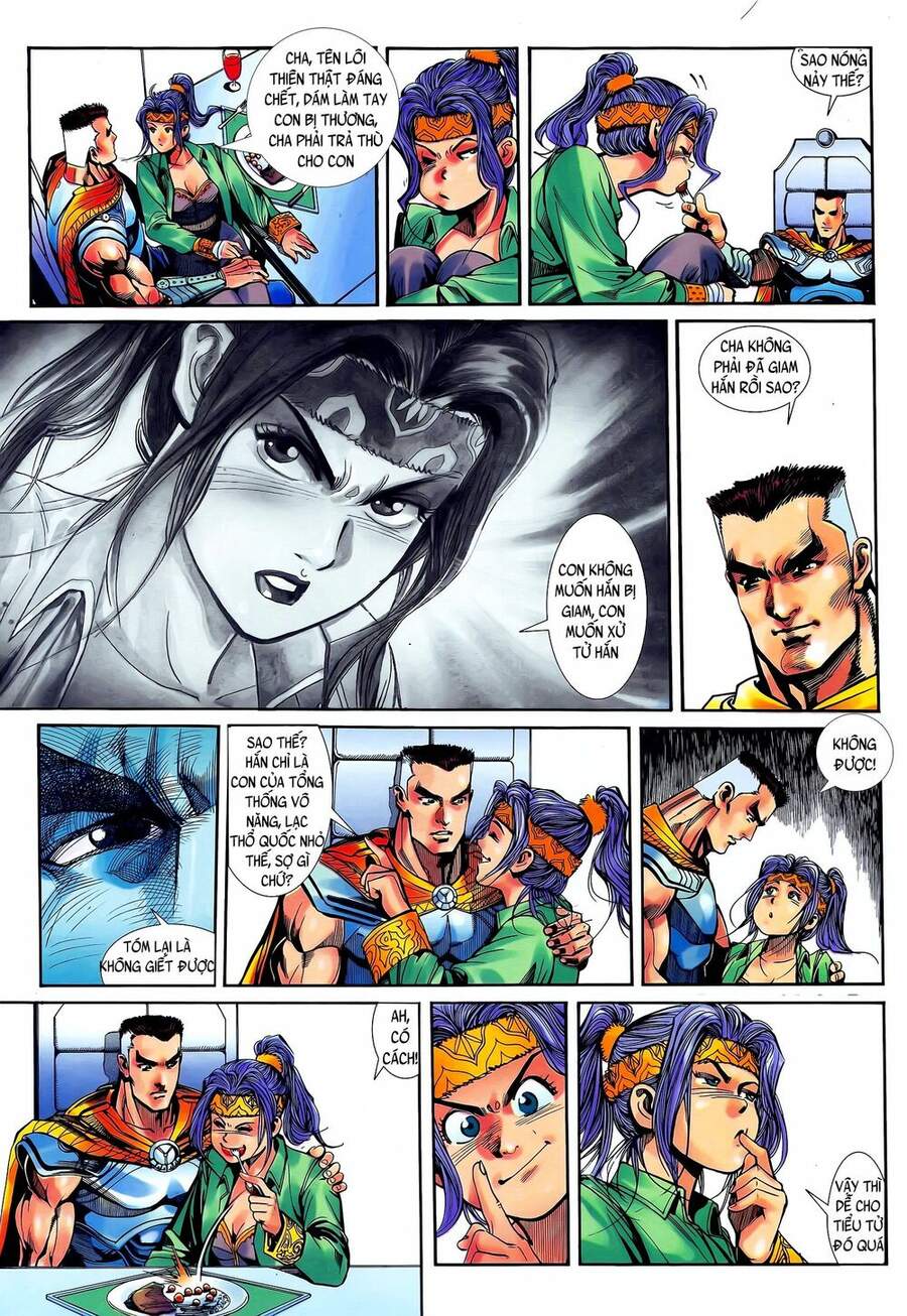 Truyện Tranh Long Hổ 5 Thế trang 8