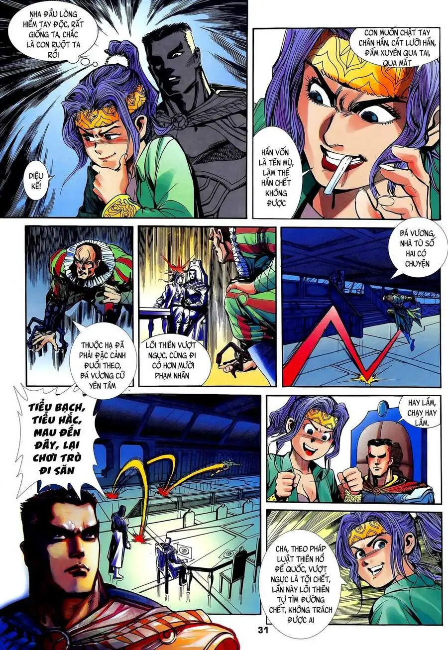 Truyện Tranh Long Hổ 5 Thế trang 8