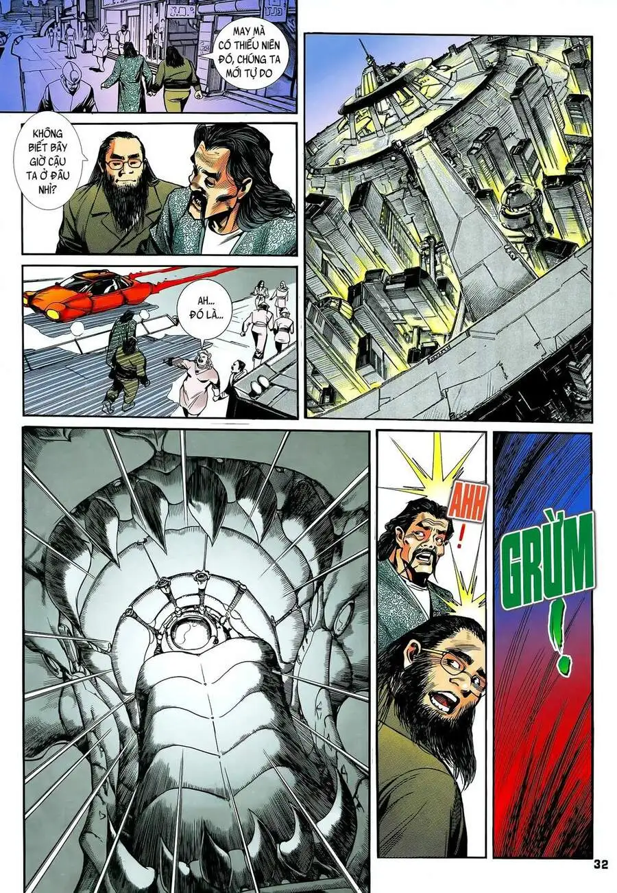 Truyện Tranh Long Hổ 5 Thế trang 8