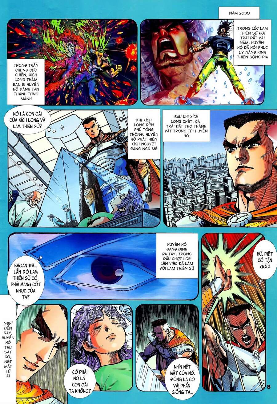Truyện Tranh Long Hổ 5 Thế trang 8