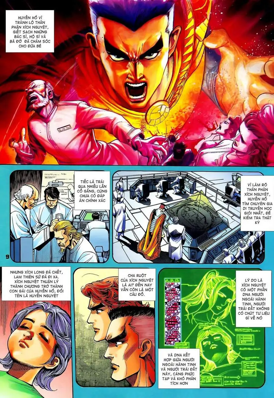 Truyện Tranh Long Hổ 5 Thế trang 8