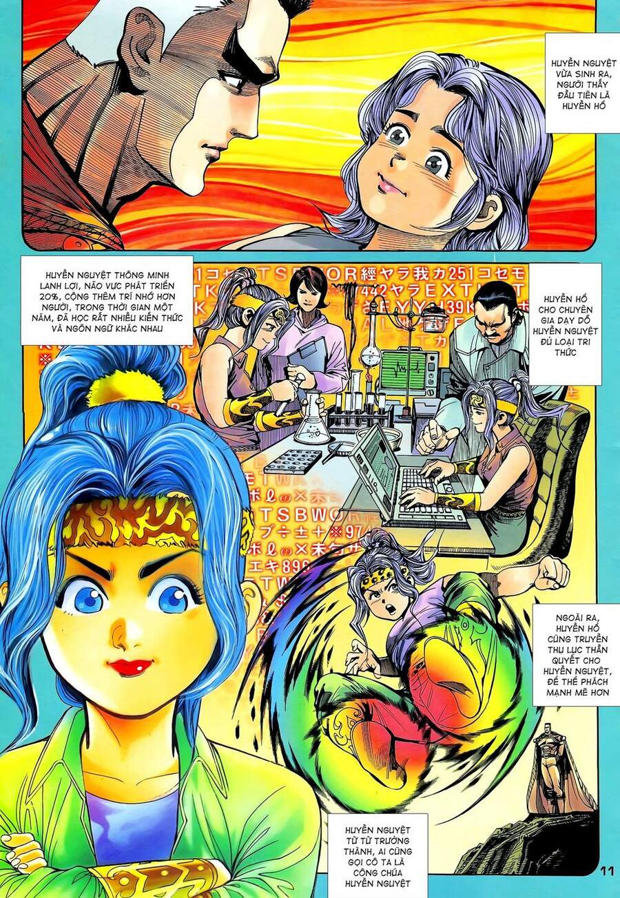 Truyện Tranh Long Hổ 5 Thế trang 8