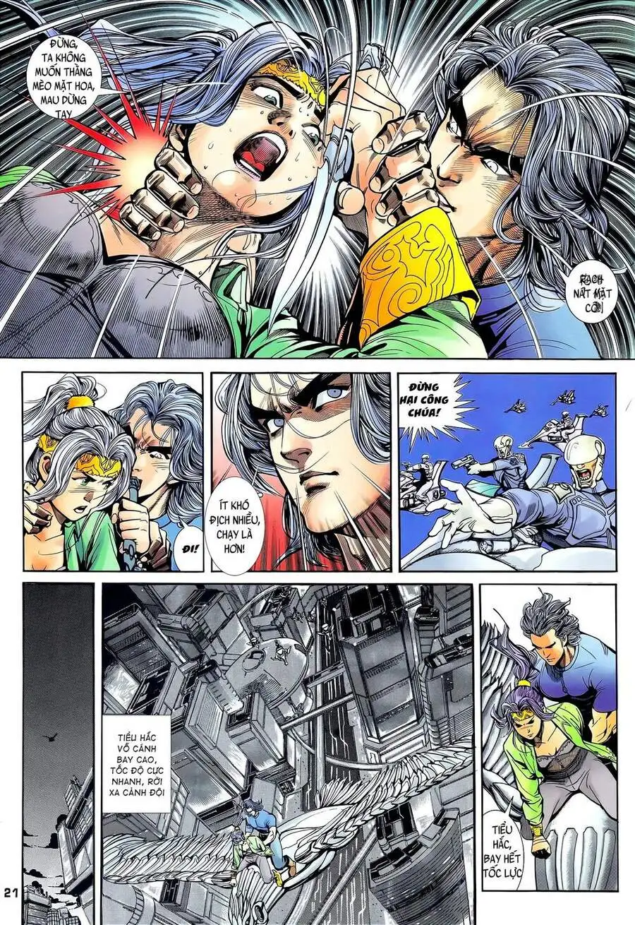 Truyện Tranh Long Hổ 5 Thế trang 8