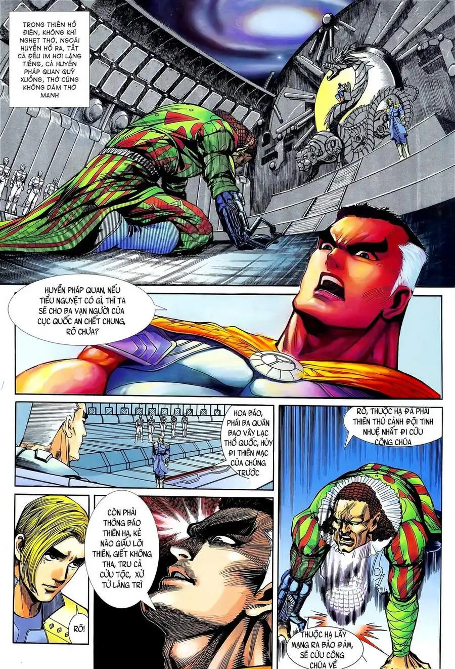 Truyện Tranh Long Hổ 5 Thế trang 8
