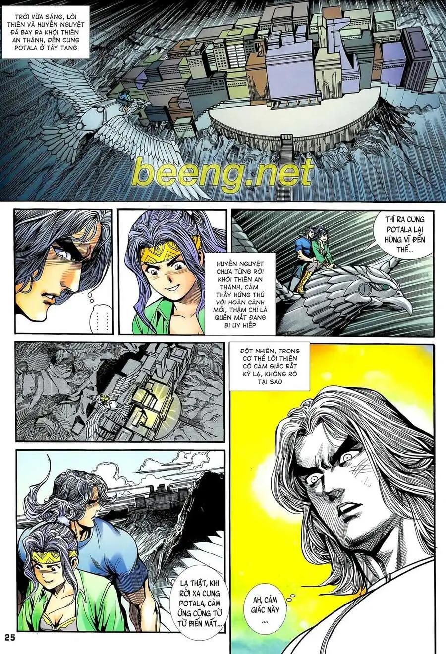 Truyện Tranh Long Hổ 5 Thế trang 8