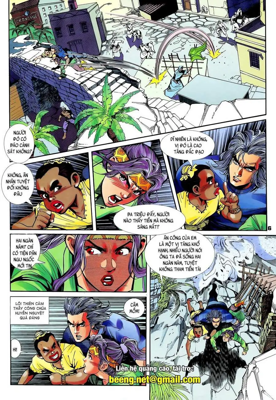 Truyện Tranh Long Hổ 5 Thế trang 8