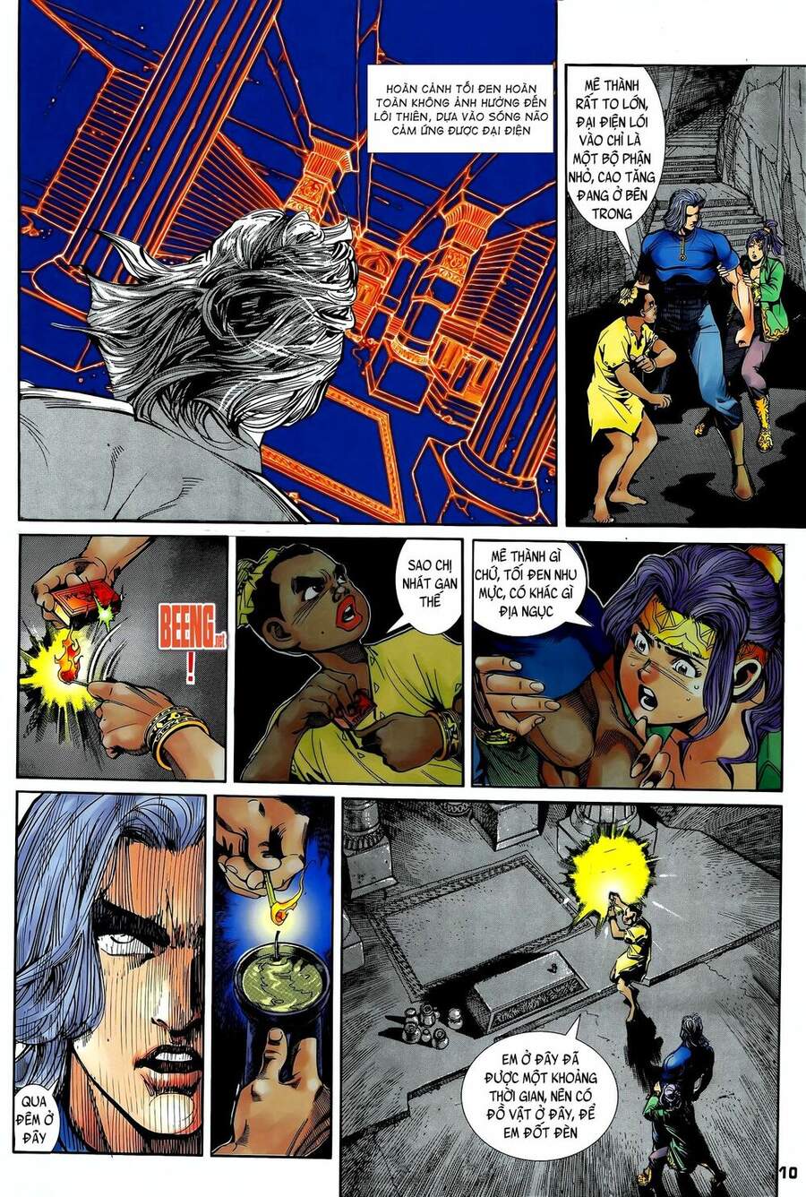 Truyện Tranh Long Hổ 5 Thế trang 8