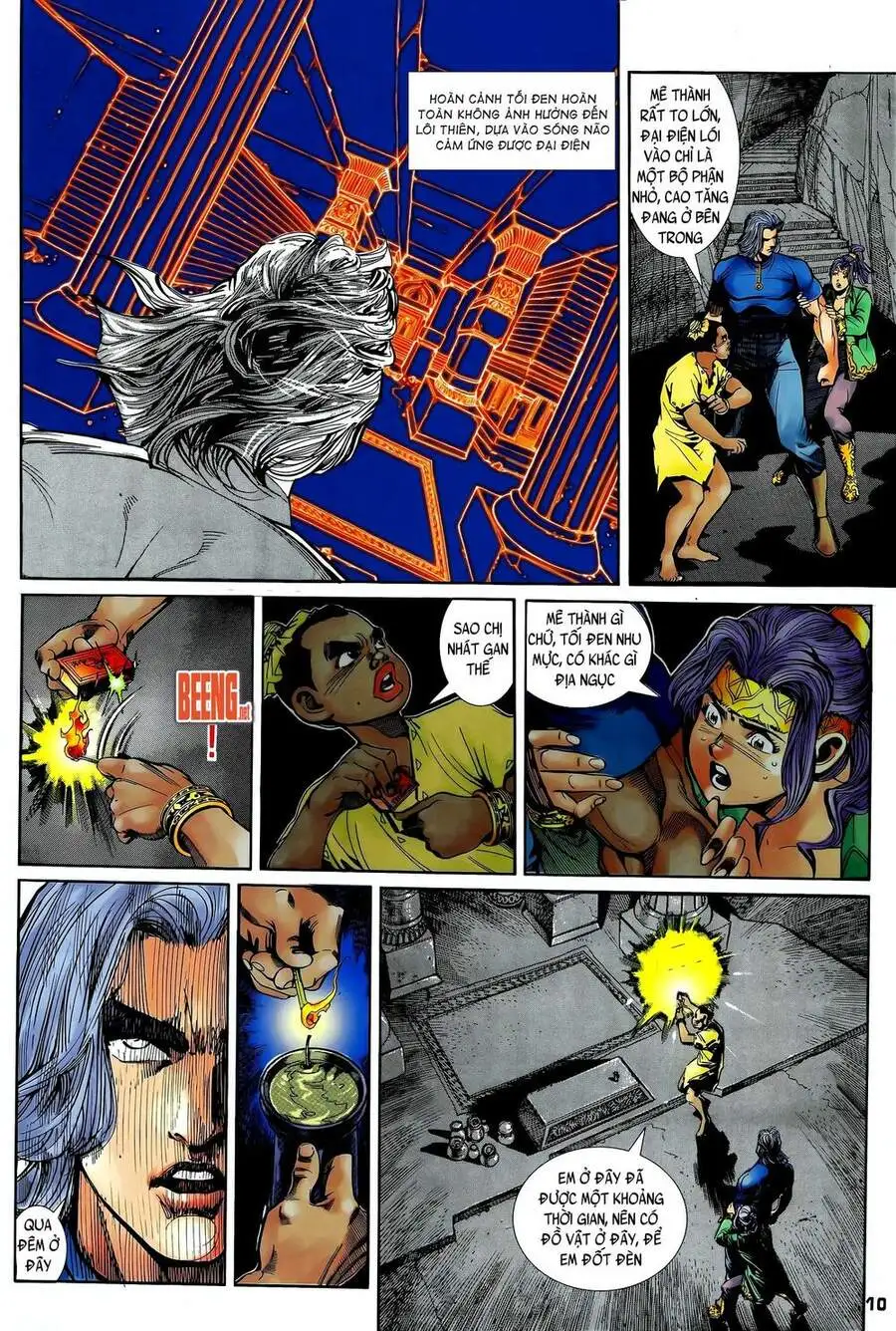 Truyện Tranh Long Hổ 5 Thế trang 8