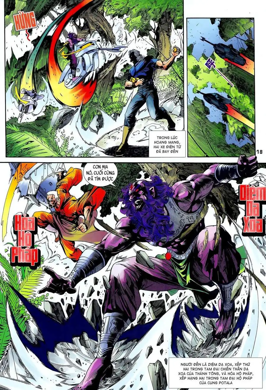 Truyện Tranh Long Hổ 5 Thế trang 8