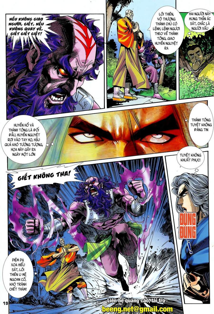 Truyện Tranh Long Hổ 5 Thế trang 8