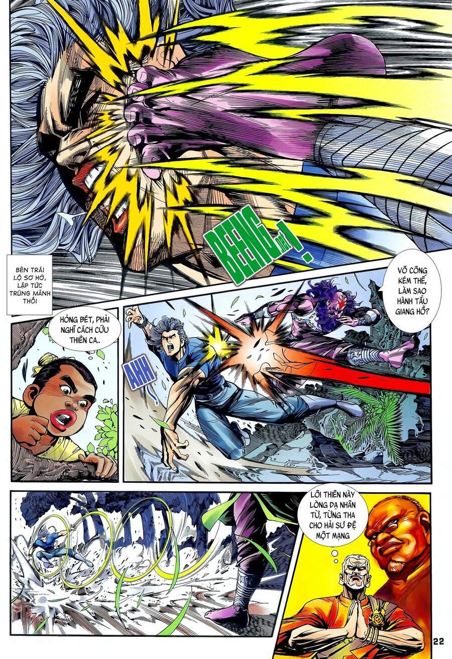 Truyện Tranh Long Hổ 5 Thế trang 8