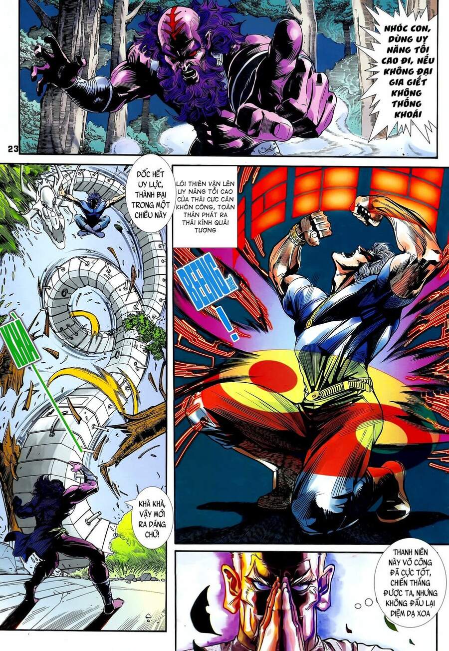 Truyện Tranh Long Hổ 5 Thế trang 8