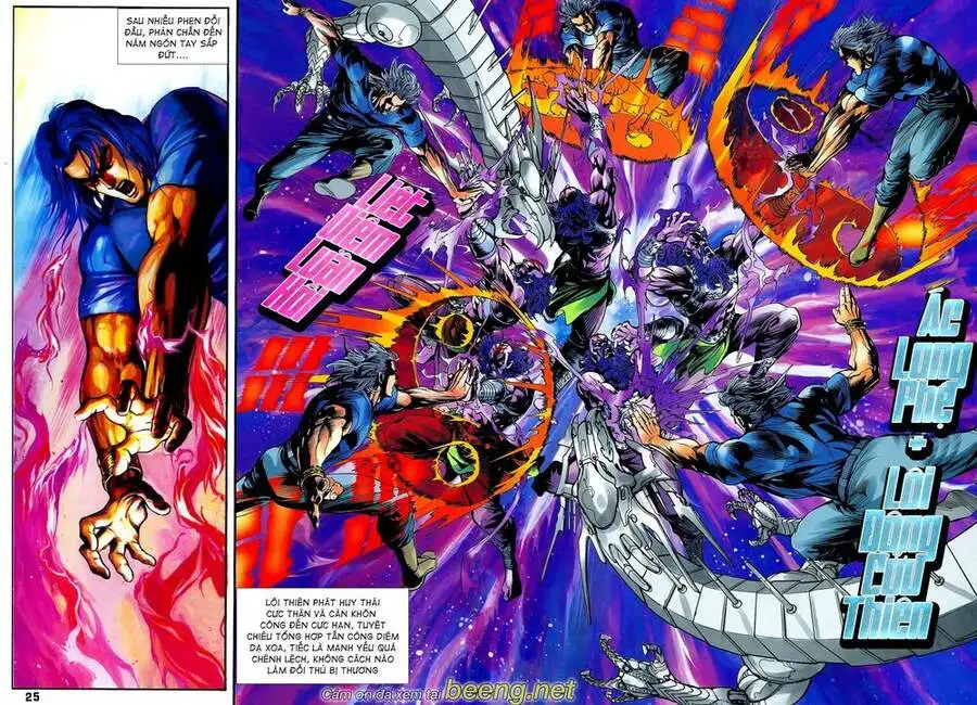 Truyện Tranh Long Hổ 5 Thế trang 8