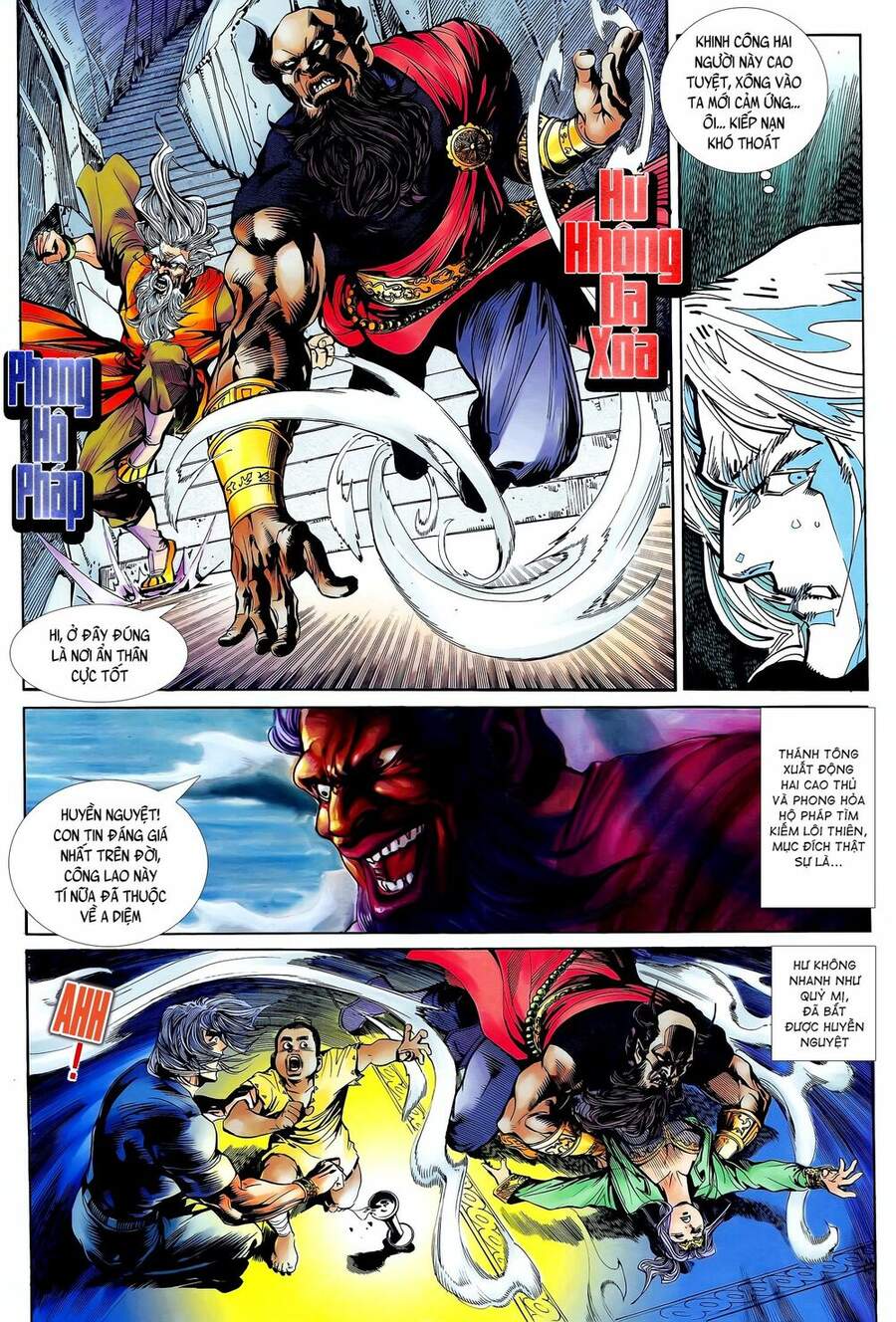 Truyện Tranh Long Hổ 5 Thế trang 8