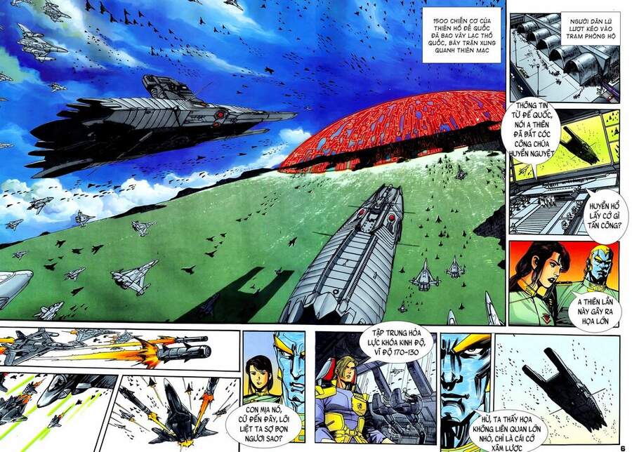 Truyện Tranh Long Hổ 5 Thế trang 8