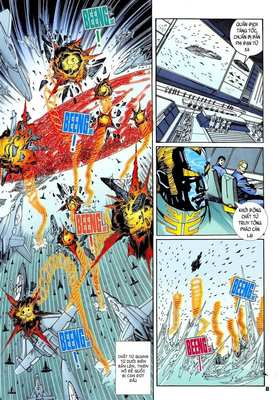 Truyện Tranh Long Hổ 5 Thế trang 8