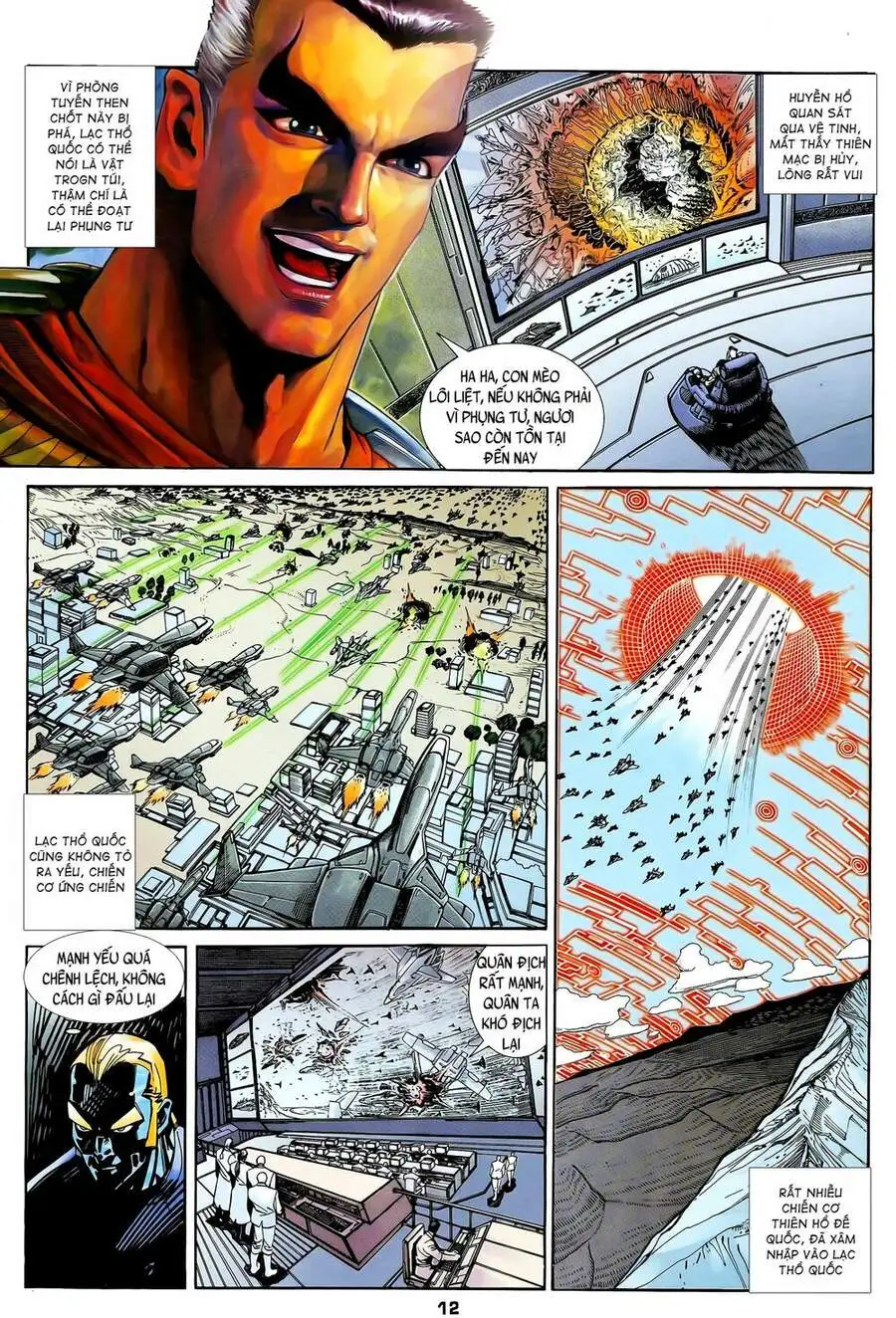 Truyện Tranh Long Hổ 5 Thế trang 8