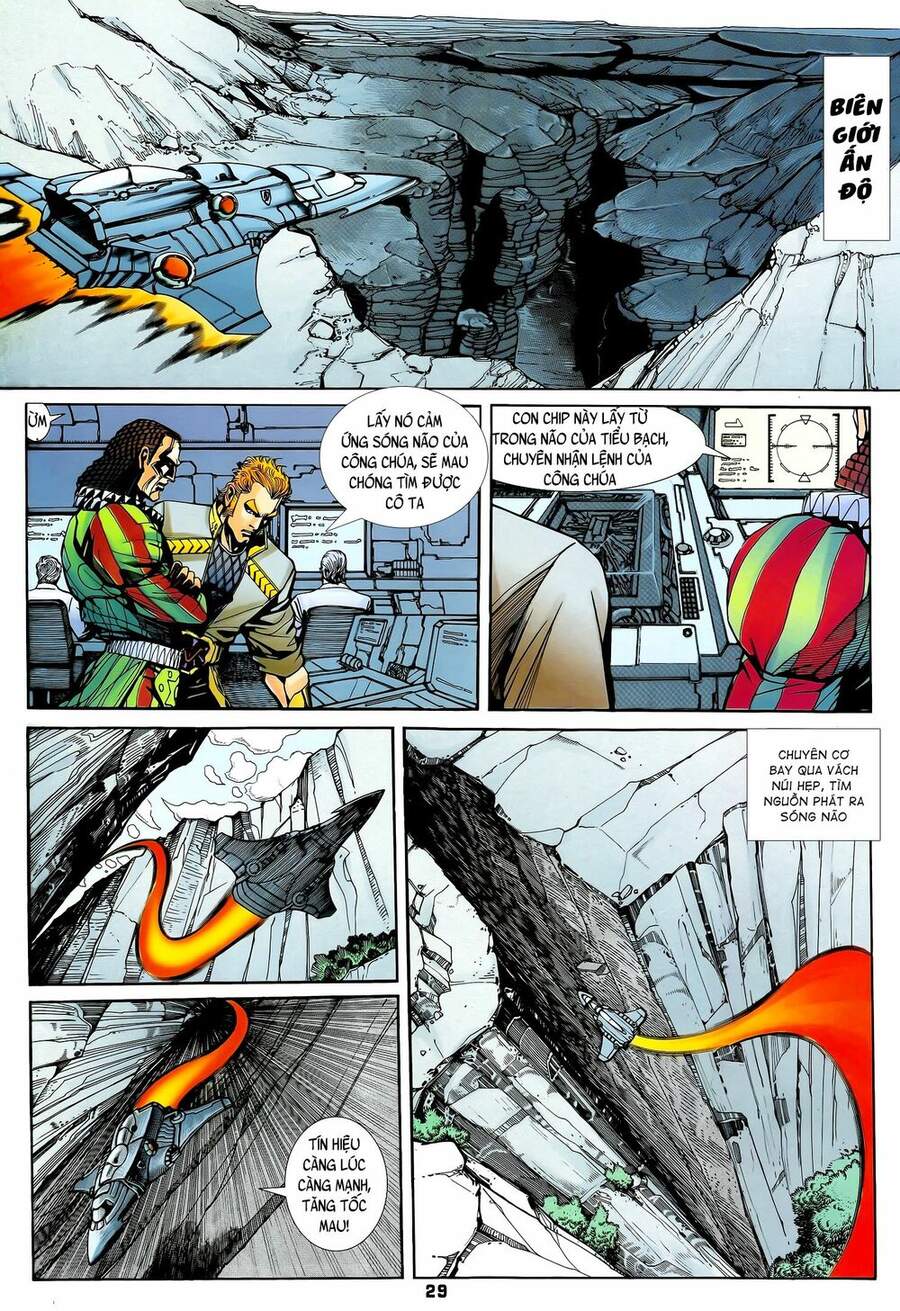 Truyện Tranh Long Hổ 5 Thế trang 8