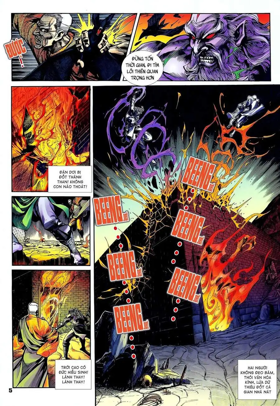 Truyện Tranh Long Hổ 5 Thế trang 8