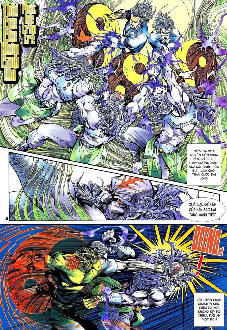Truyện Tranh Long Hổ 5 Thế trang 8