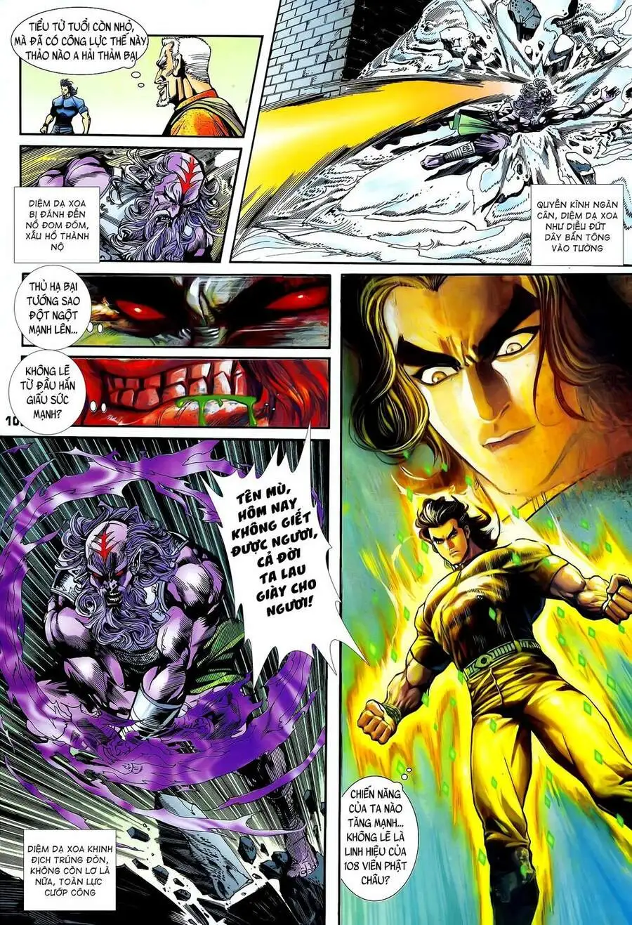 Truyện Tranh Long Hổ 5 Thế trang 8