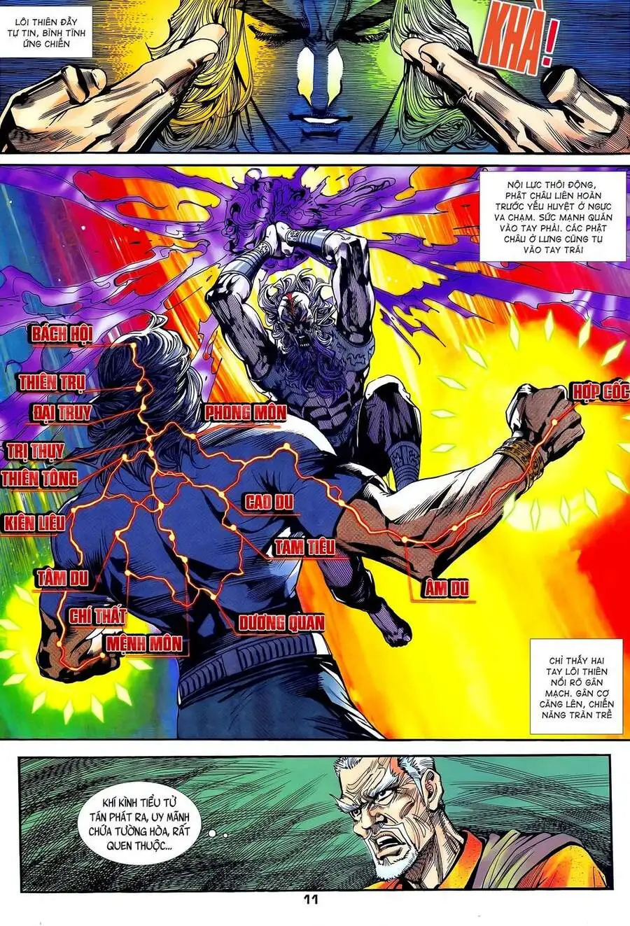Truyện Tranh Long Hổ 5 Thế trang 8