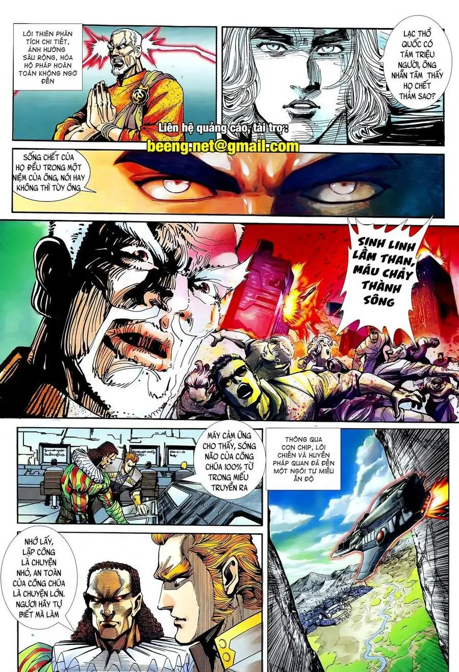 Truyện Tranh Long Hổ 5 Thế trang 8