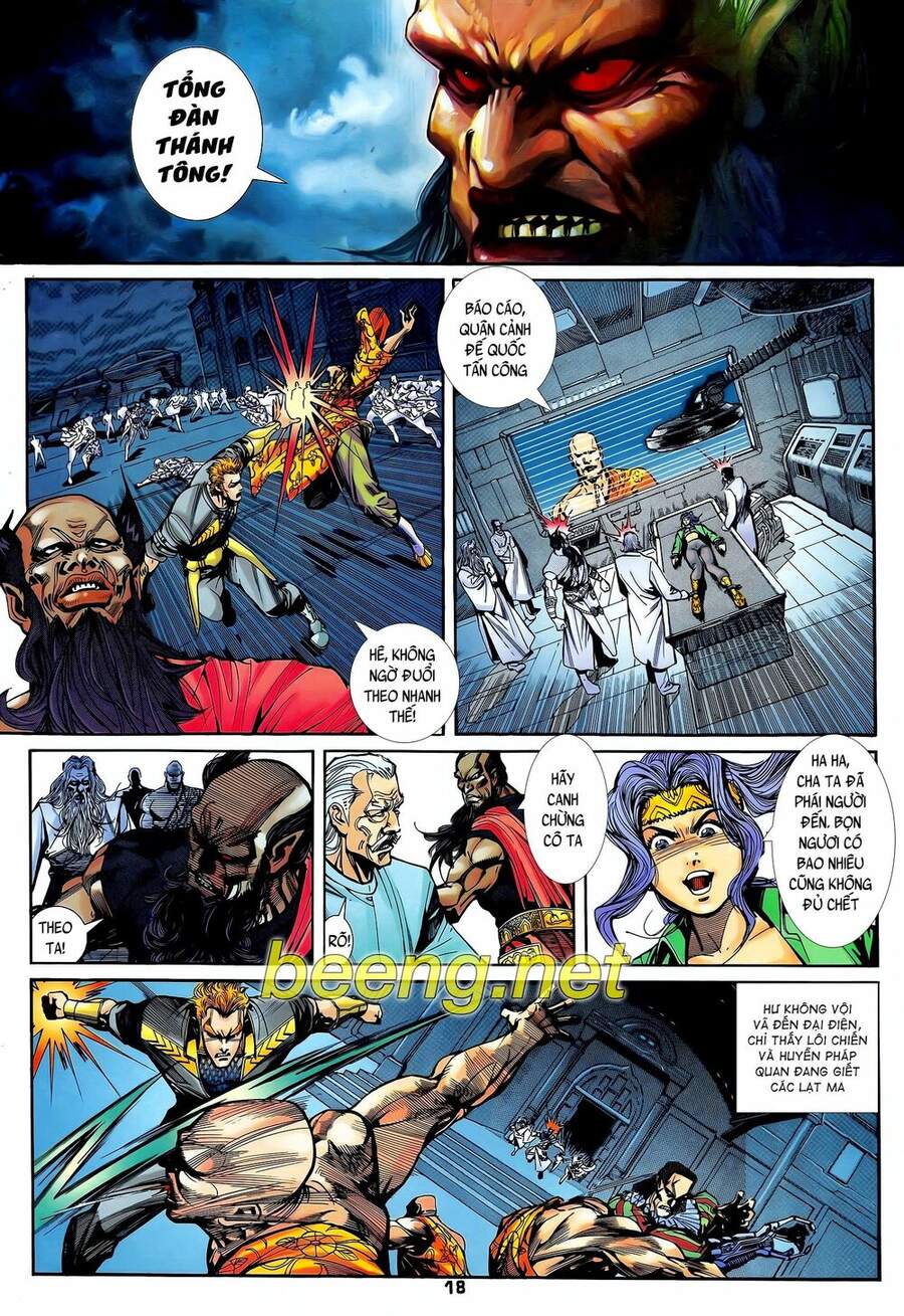 Truyện Tranh Long Hổ 5 Thế trang 8