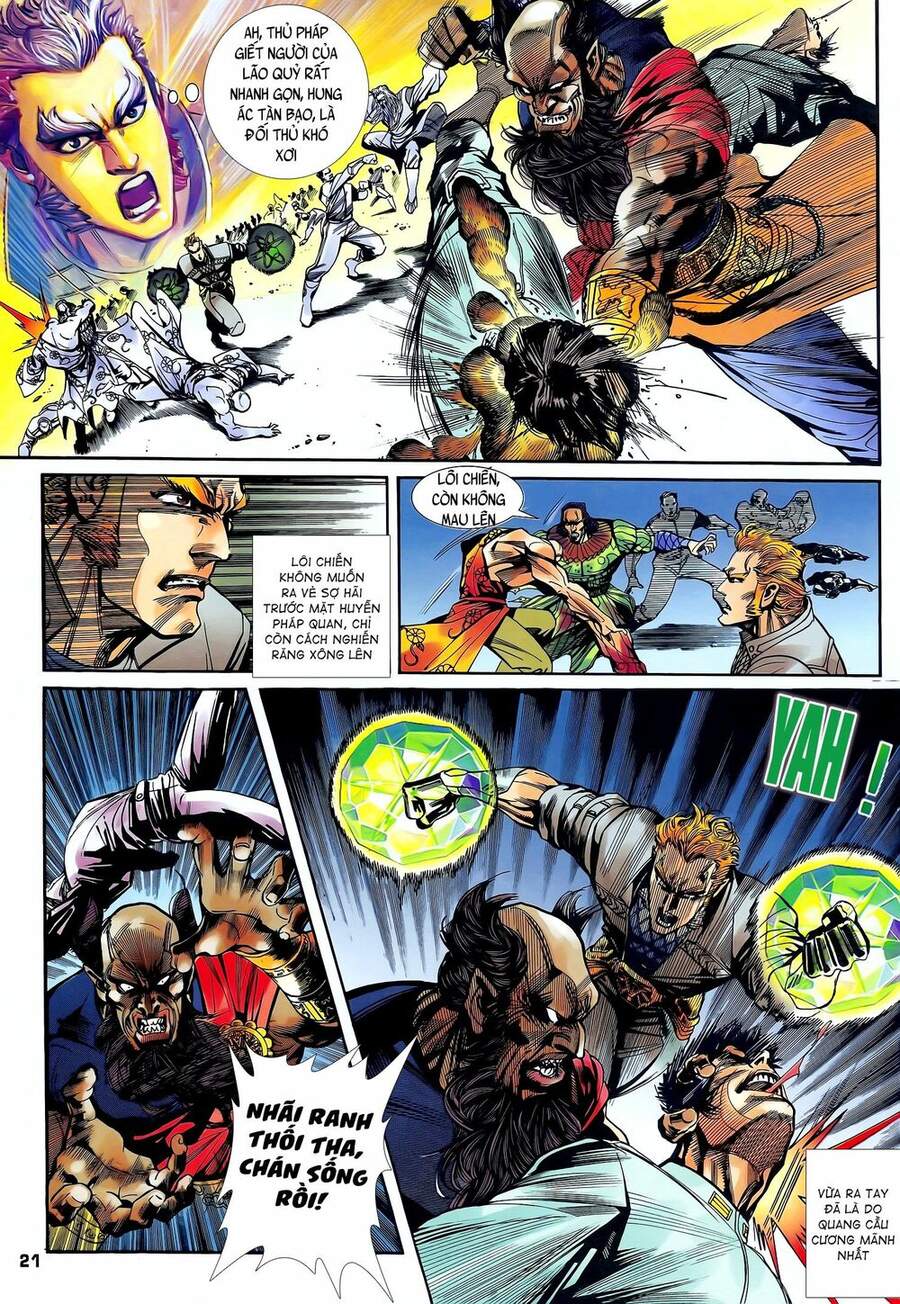 Truyện Tranh Long Hổ 5 Thế trang 8