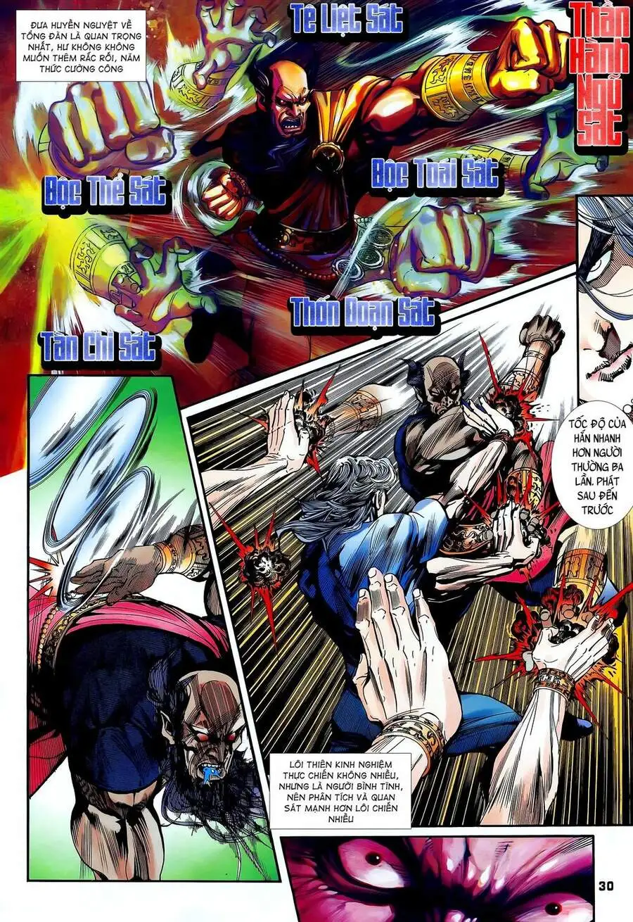 Truyện Tranh Long Hổ 5 Thế trang 8