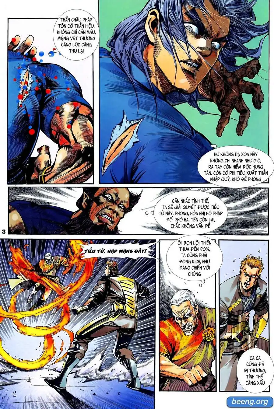 Truyện Tranh Long Hổ 5 Thế trang 8