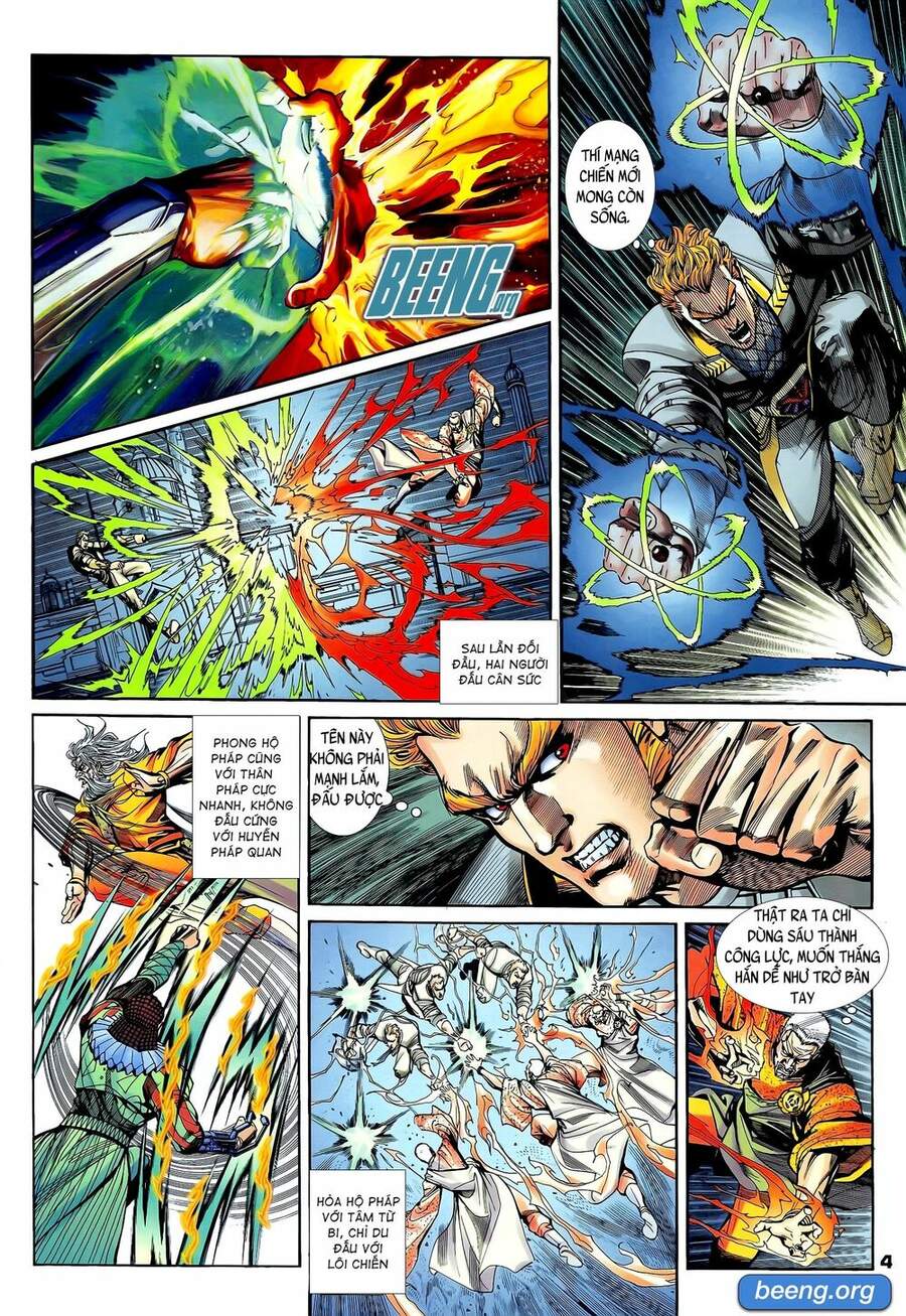Truyện Tranh Long Hổ 5 Thế trang 8