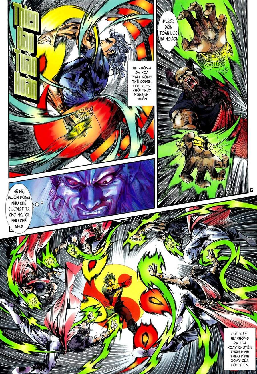 Truyện Tranh Long Hổ 5 Thế trang 8