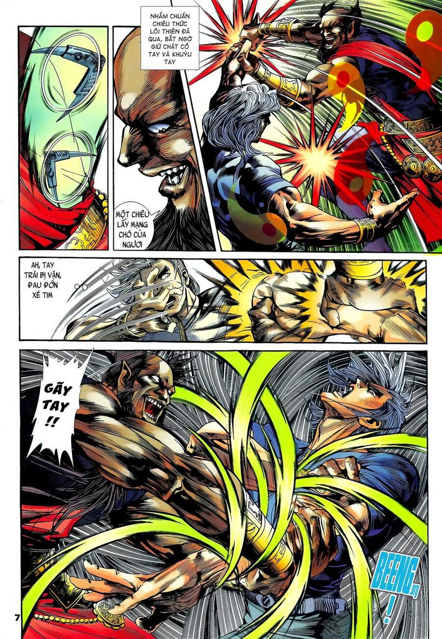 Truyện Tranh Long Hổ 5 Thế trang 8