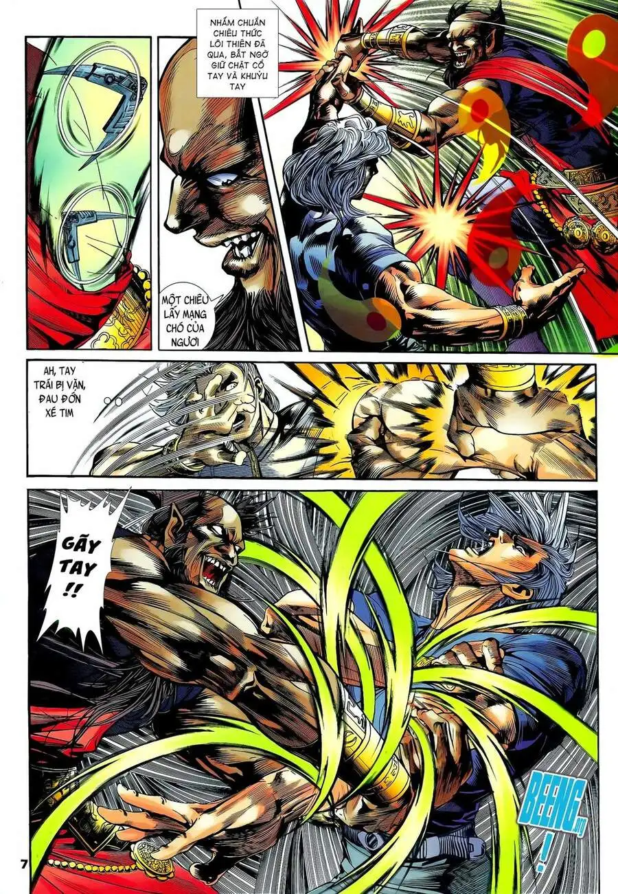 Truyện Tranh Long Hổ 5 Thế trang 8