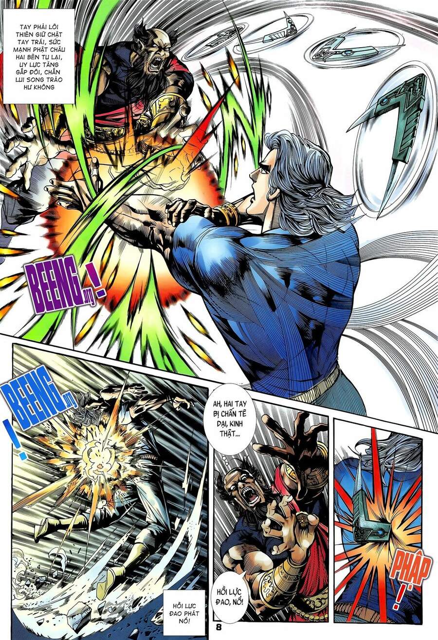 Truyện Tranh Long Hổ 5 Thế trang 8