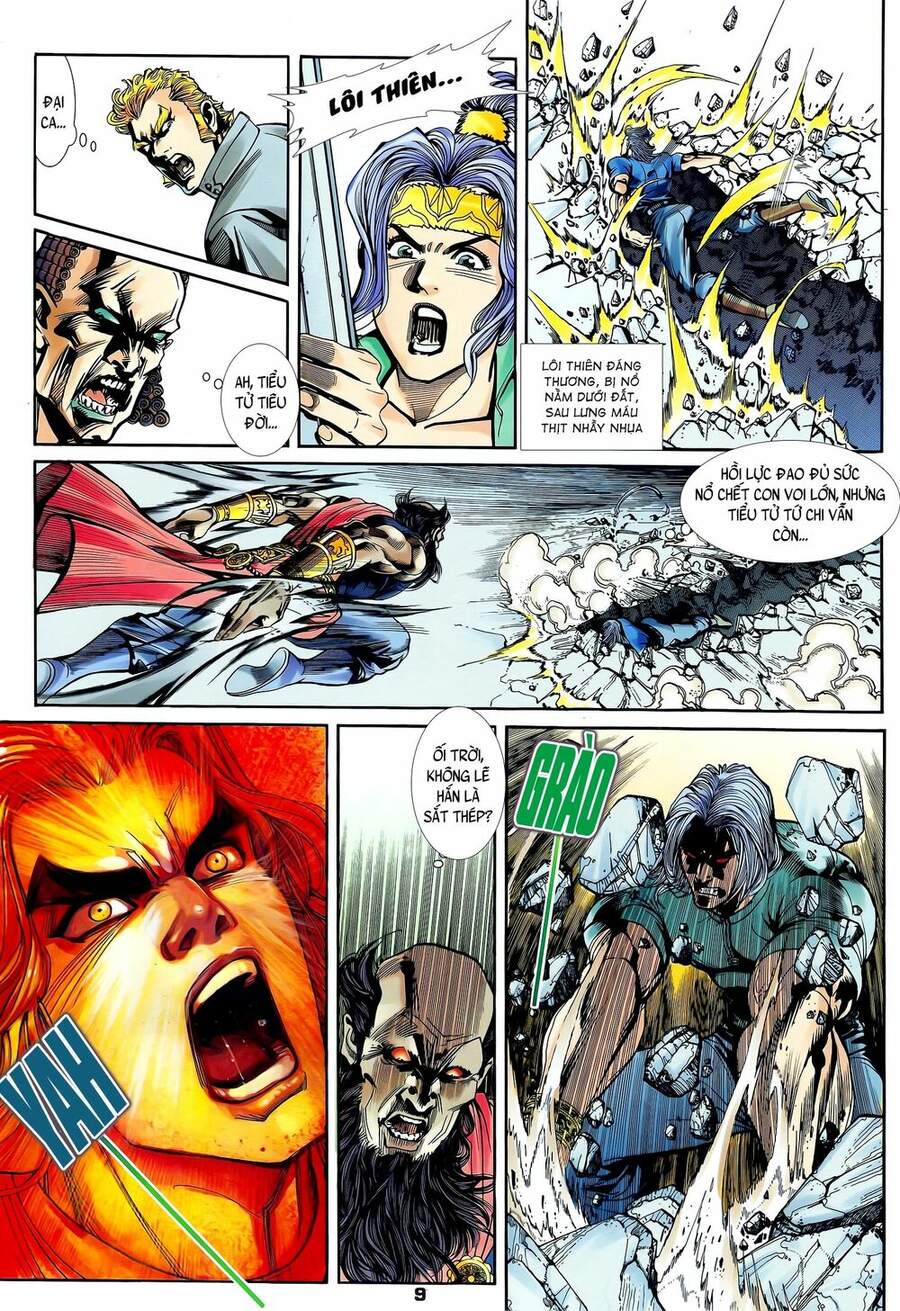 Truyện Tranh Long Hổ 5 Thế trang 8