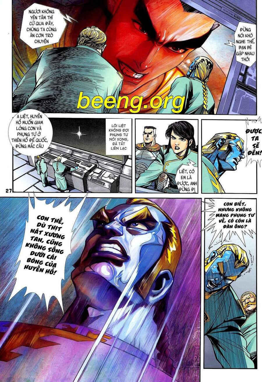 Truyện Tranh Long Hổ 5 Thế trang 8