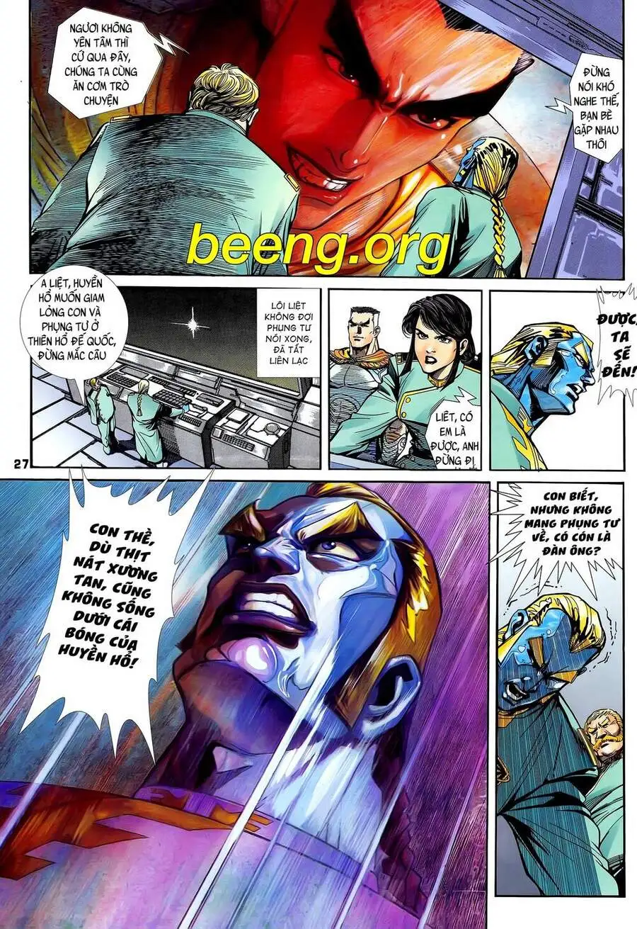 Truyện Tranh Long Hổ 5 Thế trang 8