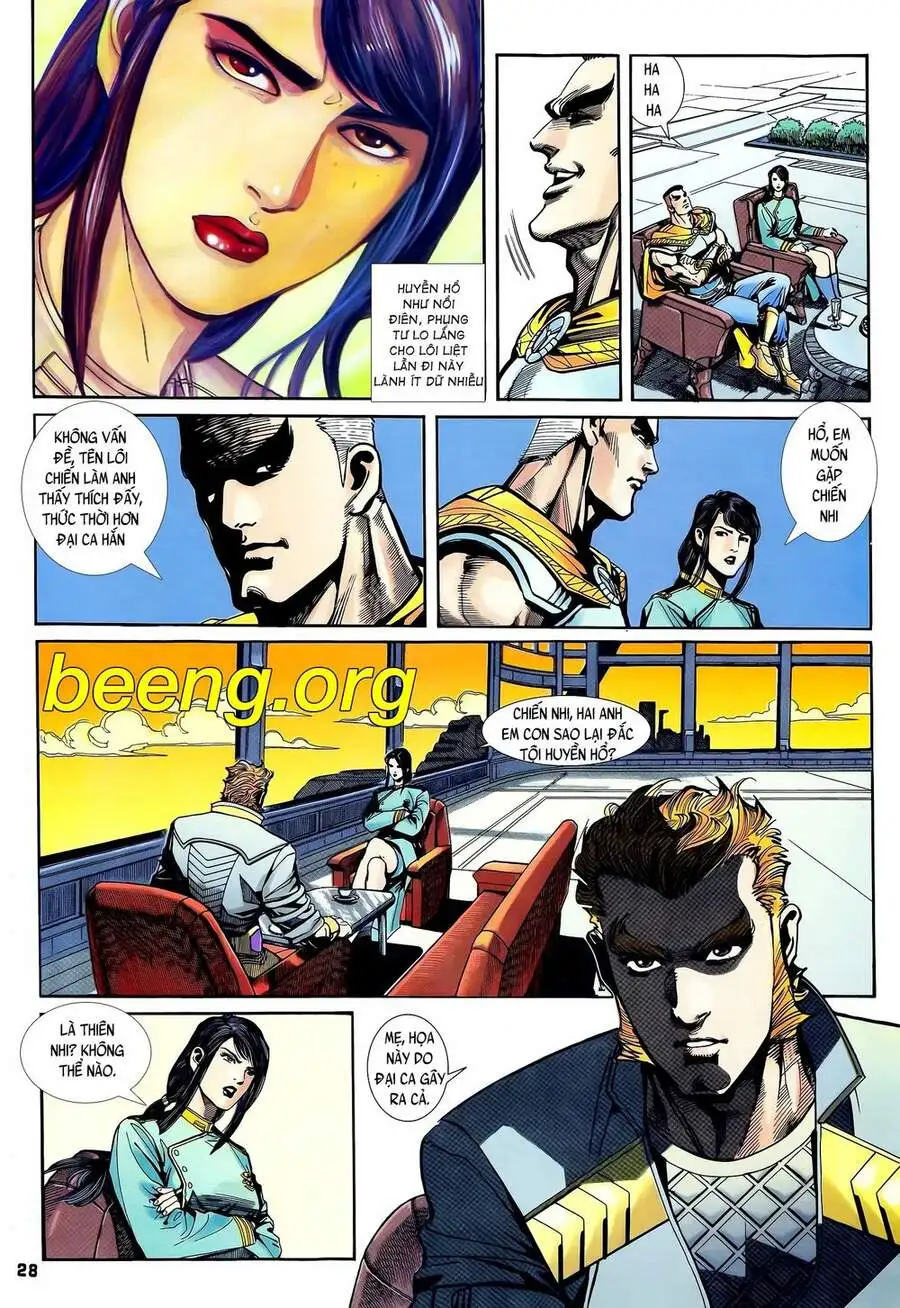 Truyện Tranh Long Hổ 5 Thế trang 8