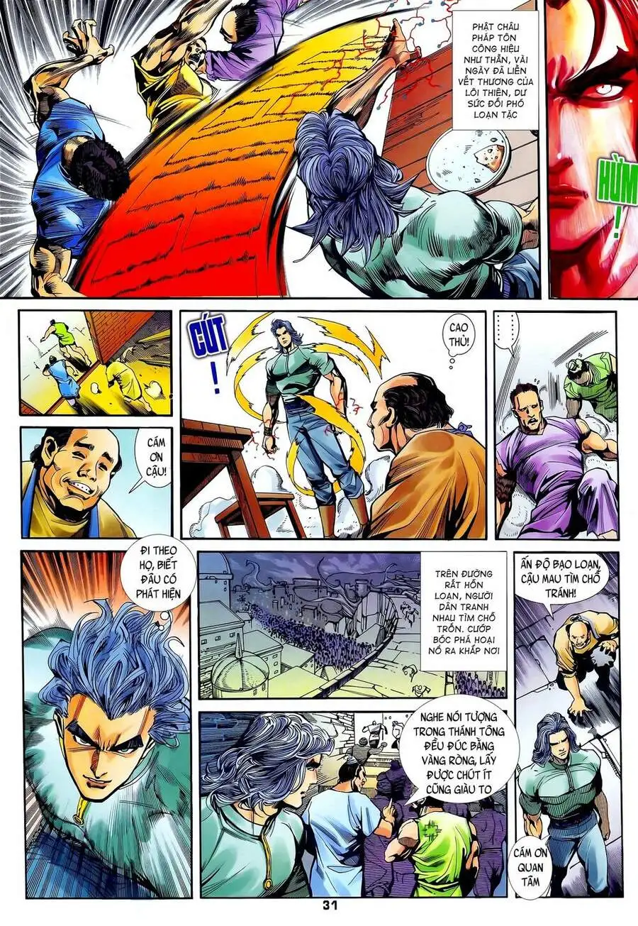 Truyện Tranh Long Hổ 5 Thế trang 8