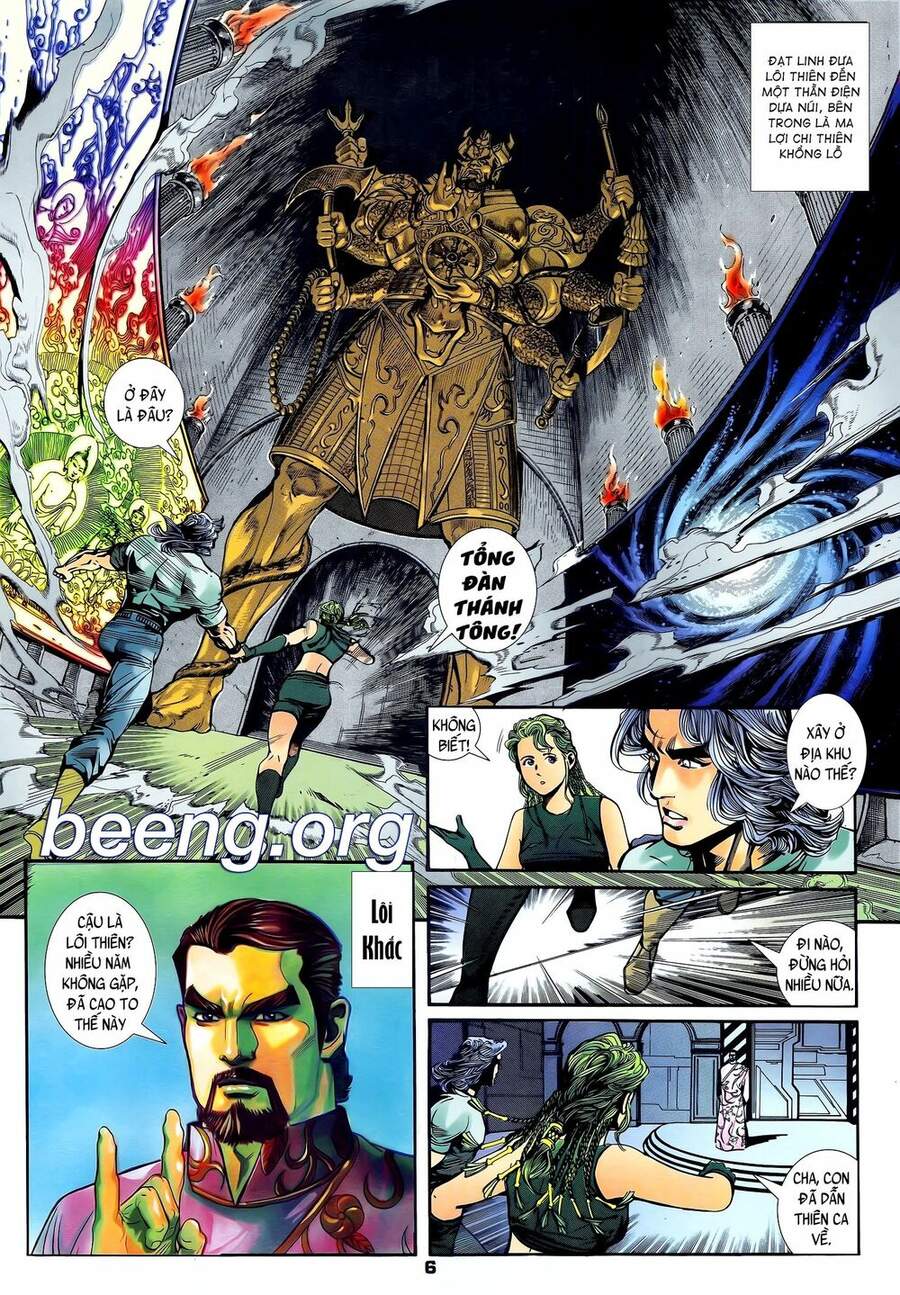 Truyện Tranh Long Hổ 5 Thế trang 8
