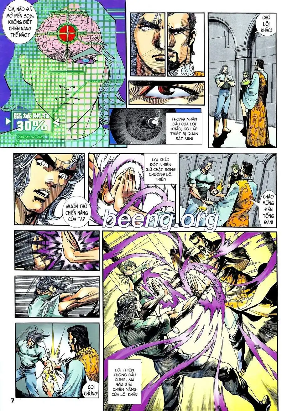 Truyện Tranh Long Hổ 5 Thế trang 8