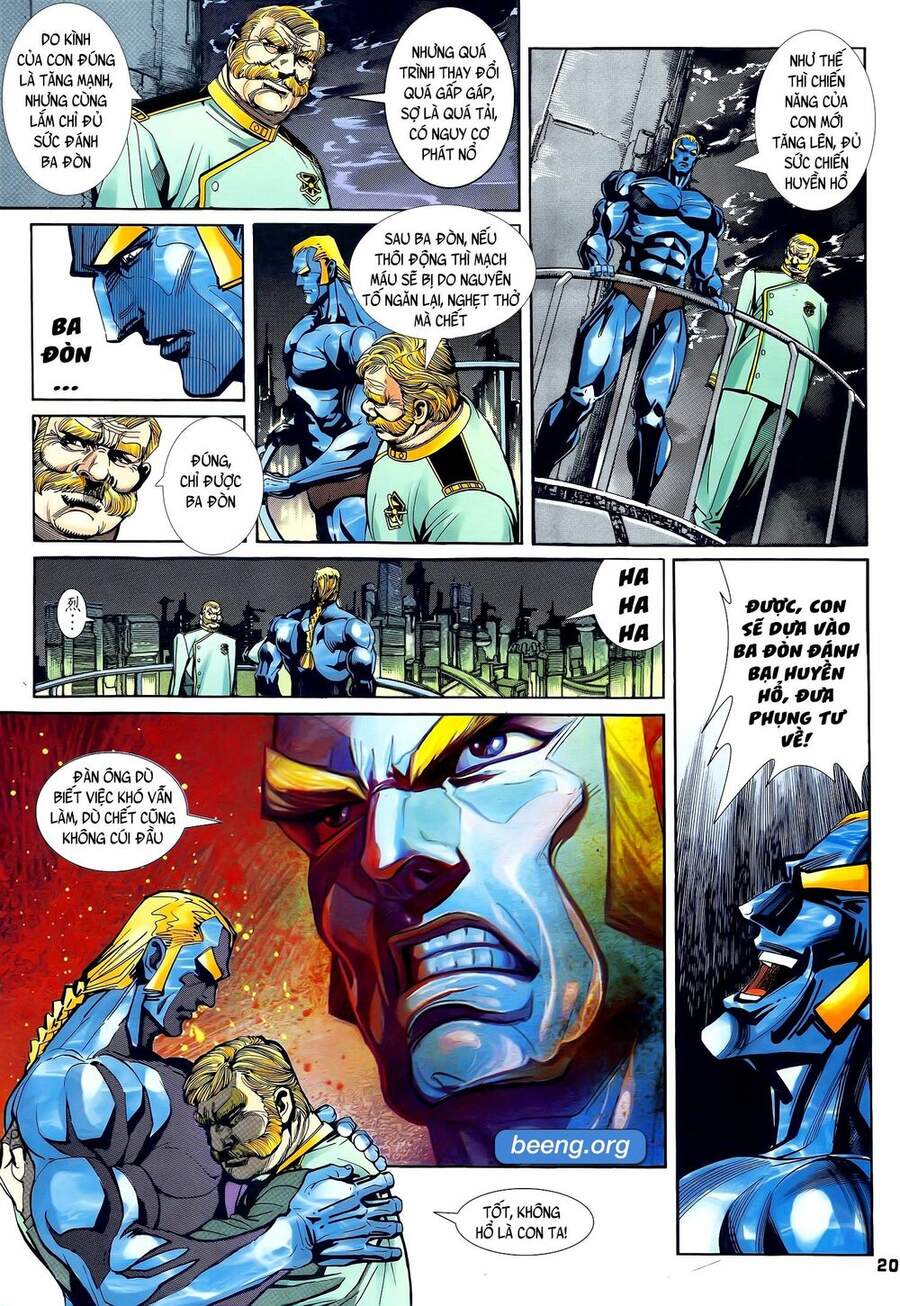 Truyện Tranh Long Hổ 5 Thế trang 8