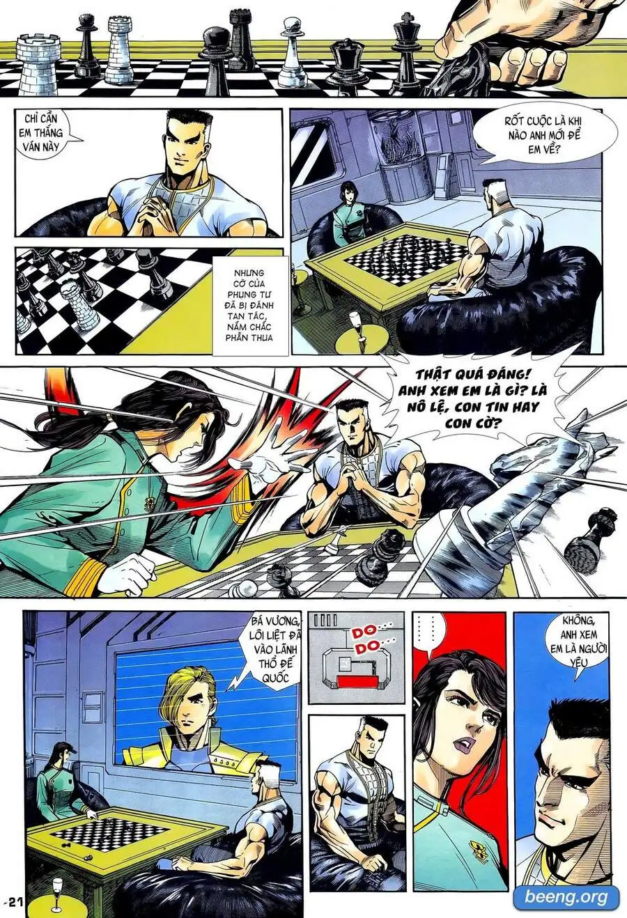 Truyện Tranh Long Hổ 5 Thế trang 8